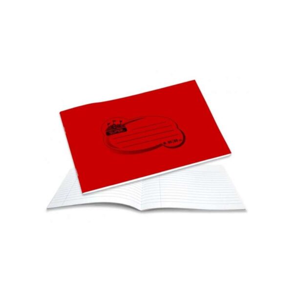 ΤΕΤΡΑΔΙΟ ΠΛΑΓΙΟ SKAG ΚΟΚΚΙΝΟ ΔΙΑΦΑΝΕΣ 50Φ