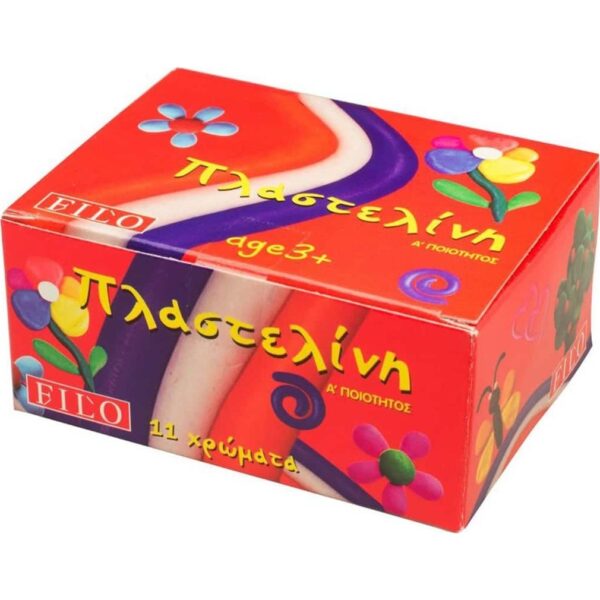 Πλαστελίνη 11 χρωμάτων - Filo