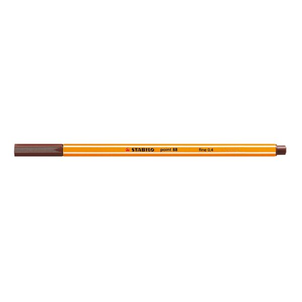 Μαρκαδοράκι Stabilo point 88/45 καφέ 0.4