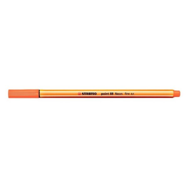 Μαρκαδοράκι Stabilo point 88/054 neon πορτοκαλί 0.4