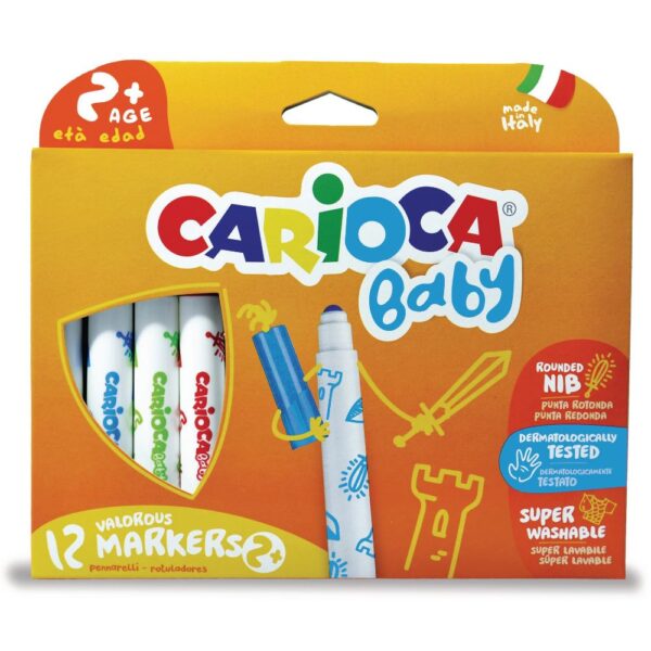 Μαρκαδόροι Carioca Baby 12/Jumbo