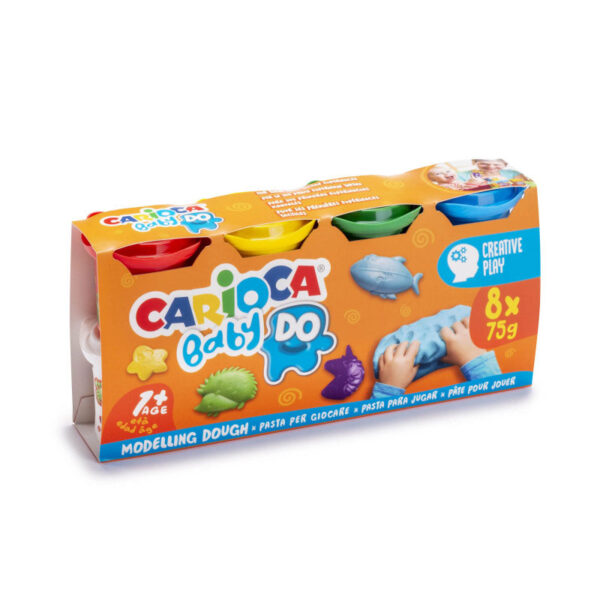 Πλαστοζυμαράκια Carioca Baby 8 Χρώματα 43180