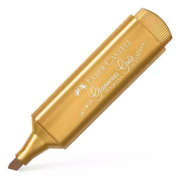 Μαρκαδόρος υπογραμμίσεως Faber Castell gold Μetallic Textliner 154650
