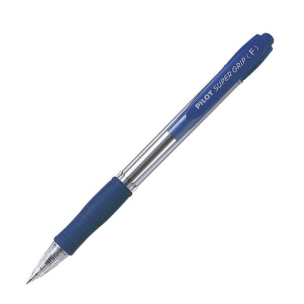 Στυλό Pilot Super Grip Fine Μπλε BPGP-10R-F-L