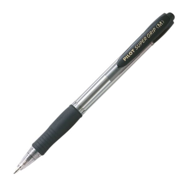 Στυλό Pilot Super Grip medium μαύρο BPGP-10R-M-B