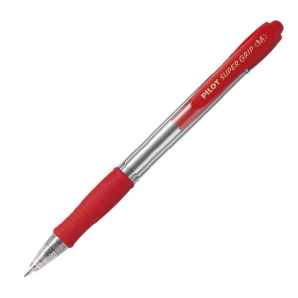 Στυλό Pilot Super Grip Medium Κόκκινο BPGP-10R-M-R