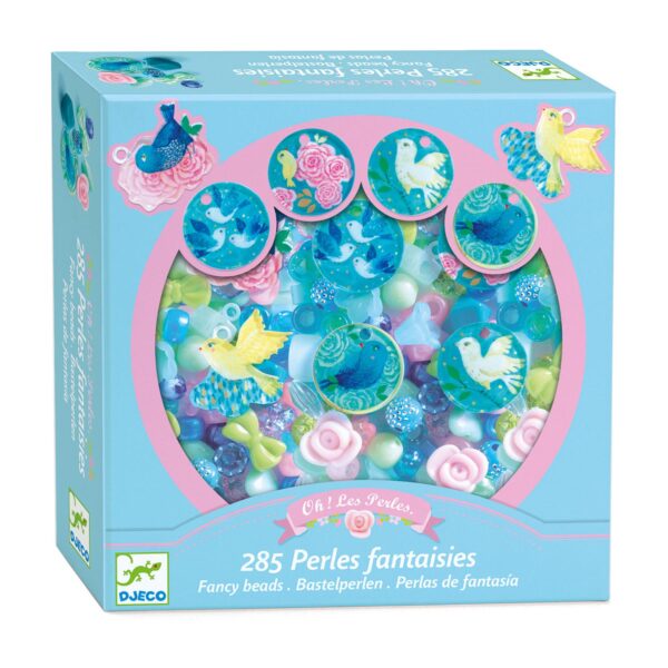 Χάντρες Πλαστικές Djeco 285 Τεμάχια