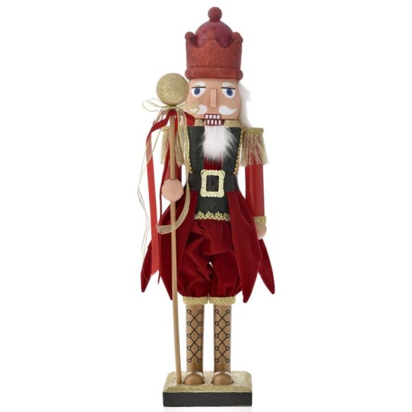 Καρυοθραύστης κόκκινος βελούδινος 60εκ