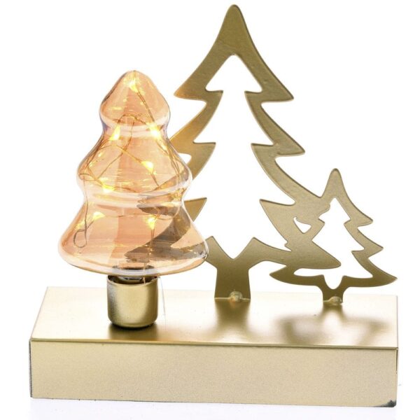 Χρυσή μεταλλική βάση δέντρο