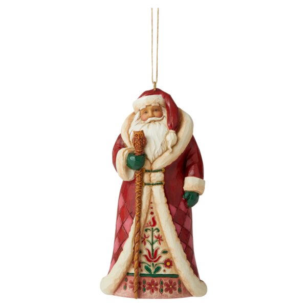 Santa hanging ornament