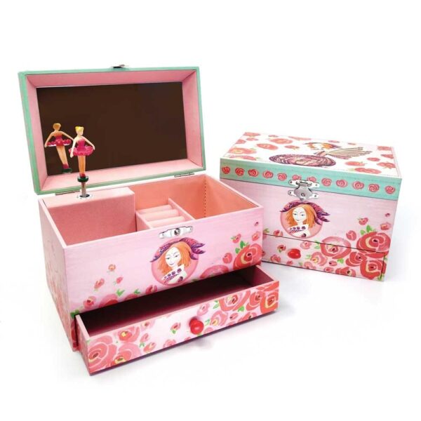 Svoora Μουσικό Κουτί Μπιζουτιέρα με Συρτάρι