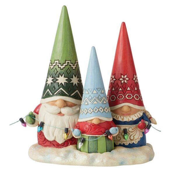 Christmas Gnome Family Figurine