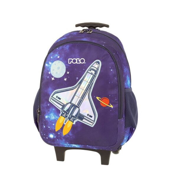 Polo Τσάντα Trolley Νηπιαγωγείου Junior Frenzi 8301 Space
